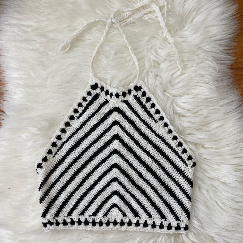 knit crop top